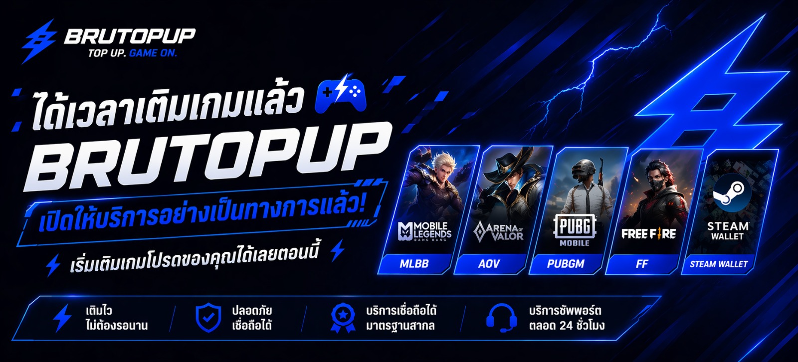 BRUTOPUP Grand Opening Banner 1